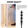HUAALIUCHE 36× 3/16×1/2 inch Head Installer Drill Bit Fish Bit
