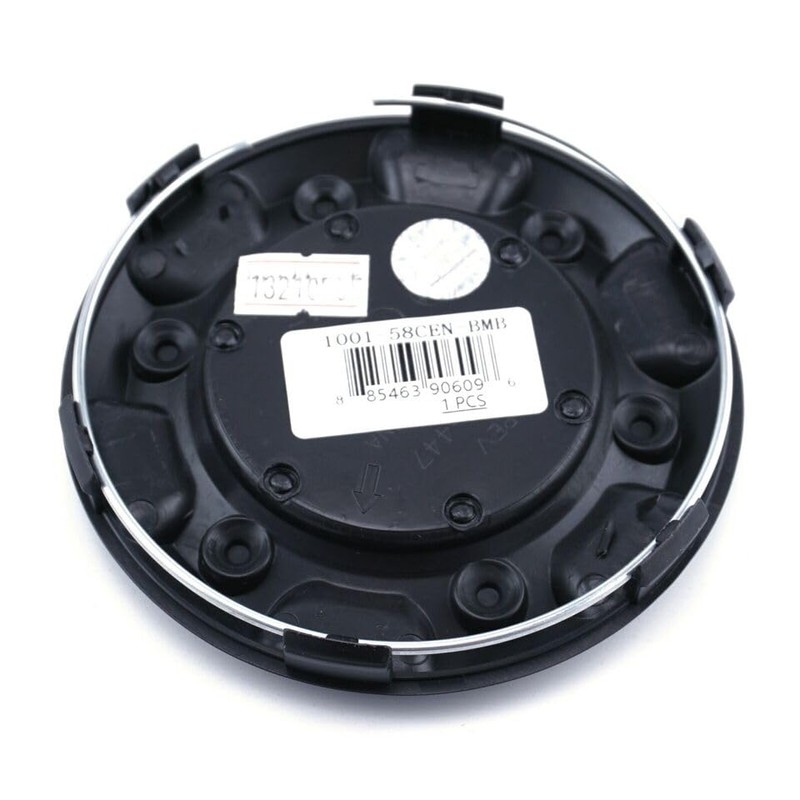 Fuel Off-Road Full Matte Black Wheel Center Cap Top Section