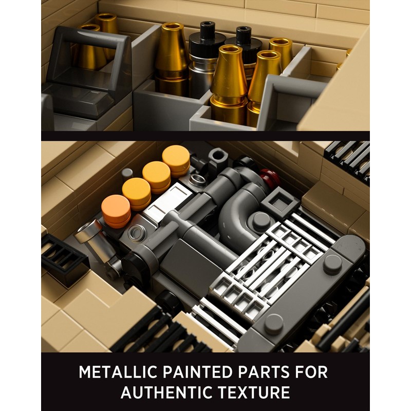 Nifeliz Challenger 2 Tank Building Set, Military Series, NF10344