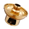 Stainless Steel Dry Ice Hot Pot Light Luxury Exquisite Milk