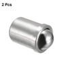 sourcing map Door Cabinet Closet Drawer 12mm Dia Stainless Steel