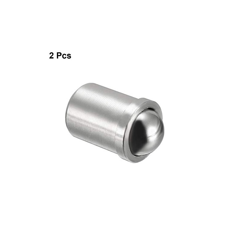 sourcing map Door Cabinet Closet Drawer 12mm Dia Stainless Steel