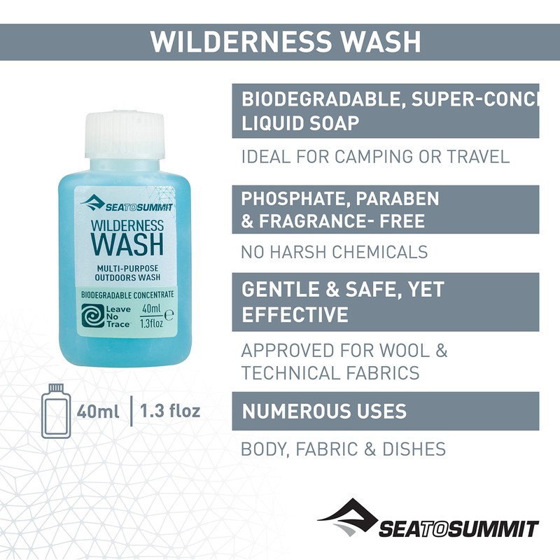Sea To Summit Wilderness Wash (1.3 Ounce/ 40ml)