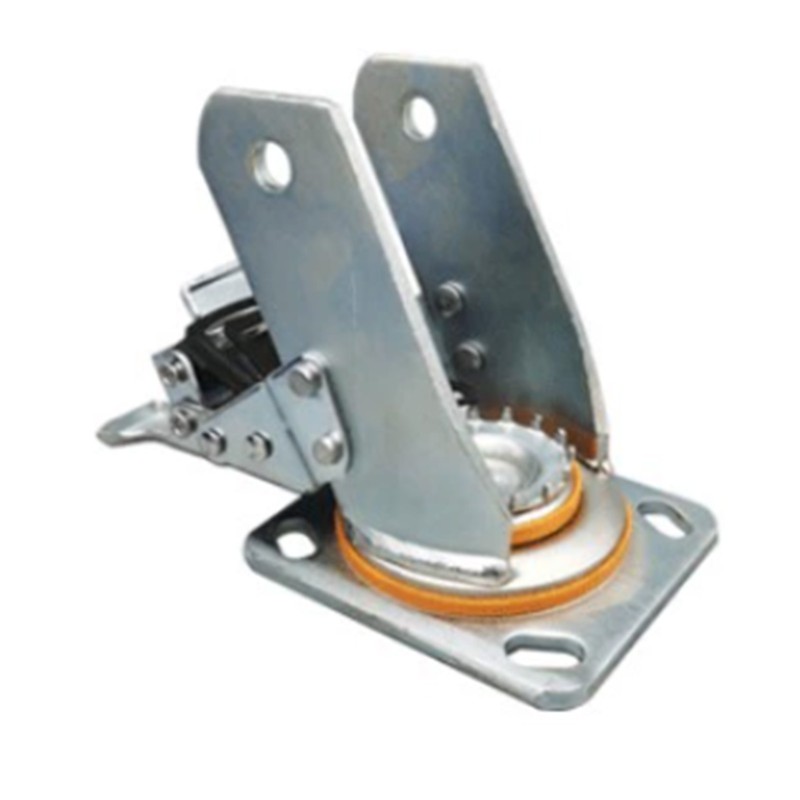 6 Inch Caster Bracket Heavy Duty Strong Load Bearing Rotatable