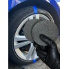 10 Piezas Esponjas Redondas Detallar Autos Armor All Cera Negro