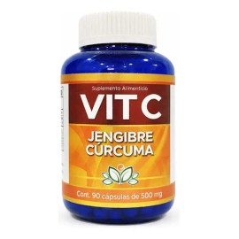 Ethicure Vitamina C, Jengibre Y Cúrcuma 90 Cápsulas                                                                                                   