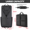 45’’ Garment Bags for Travel, Premium Foldable Suit Bag for