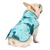 HDE Reversible Dog Raincoat Hooded Slicker Poncho Rain Coat Jacket