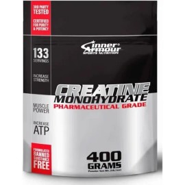 Creatina Monohidratada Inner Armour 400g 133 Servicios Sabor Sin Sabor                                                                                