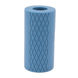 Zunate Empuñaduras de Mancuernas de Barra Gruesa, Adaptador de Barra de Peso de Empuñaduras de Mancuernas, Empuñaduras de Mancuernas de Goma Dura Antideslizante para Entrenamiento con (Azul)