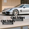 Old Man Edition Car Emblem, Pack of 2 3D Metal