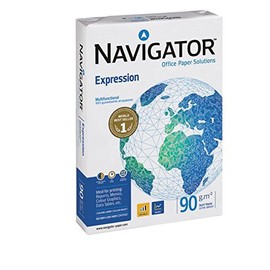 Navigator Expression A4 inkjet paper, 90 g/m², 169 CIE whiteness grade, bright white