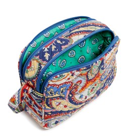 Vera Bradley Cotton Evie Crossbody Purse, Harbor Paisley