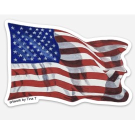 American Flag Decal Sticker USA Sticker