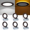 Wembanma 4 Inch LED Recessed Lighting - with Night Light,