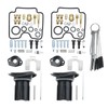 Vkinman 2Pcs Carburetor Repair Kits, Motorcycle Carburetor Repair Kit with