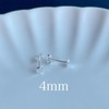 Pierced Earrings, Extremely Small, Small, Inconspicuous, Deluxe, Simple, Horn, Transformation,