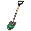 Truper 31196 Tru Tough 19-Inch Short D-Handle Round Point Shovel,