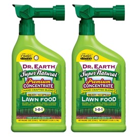 Dr. Earth Super Natural Liquid Lawn Fertilizer - 32oz Ready to Spray 2-Pack