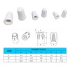20 Pack Ceramic Wire Connector - Large 18-8AWG, High Heat