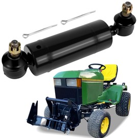 AM147174 Front Steering Hydraulic Cylinder - Compatible with John Deere 415 425A Before 051999,445C Before 051045,050641,455A Before 050089,455B Before 050121,AM118796 Power Steering Cylinder Serial