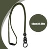 Pack of 2 Neck Lanyard Strip, Round Cord, Paracord Lanyard
