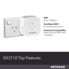 NETGEAR WiFi 5 Range Extender (EX3110) – Add up to