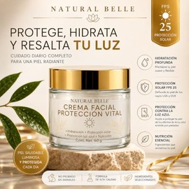 Crema Facial de día hidratante con células de algodón- 60g