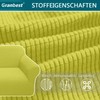 Granbest High Stretch Sofa Cover Modern Sofa Throw Jacquard Elastic