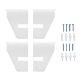 Skateboard Wall Mount Clear Acrylic Storage Display Deck Skateboard Wall Rack for Longboards Cruiser Boards
