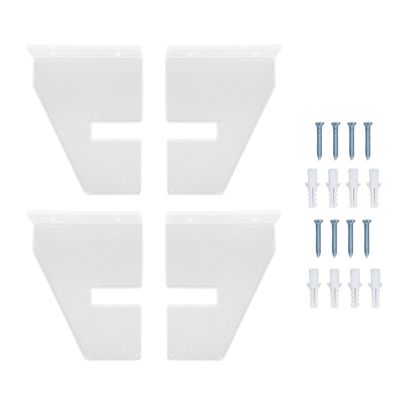 Skateboard Wall Mount Clear Acrylic Storage Display Deck Skateboard Wall