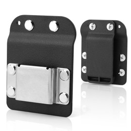 Tape Measure Holder Tac-tical Tape Measuring Belt Clip Drill Holster Tool Belt with Belt Clip Low-Profile Tape Holster Suitable for Measuring Tape Drill(COLOR:black)