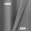 BONZER Extra Wide Waterproof Outdoor Curtains for Patio Heavy Privacy