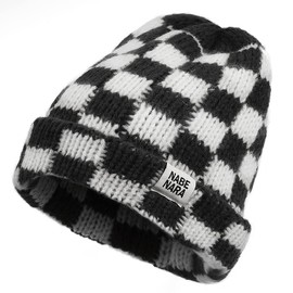 Croogo Soft Beanie Hat Knit Winter Hats for Women Men Slouchy Beanies Cuffed Skull Cap Warm Ski Hat Watch Caps,Coffee-KH56