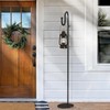 74" Shepherds Hook Stand for Plant: Hanging Bird Feeders, Plants,