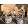 Kozyard Inflatable Ottoman Stool - Portable Round Pouf for Indoor/Outdoor