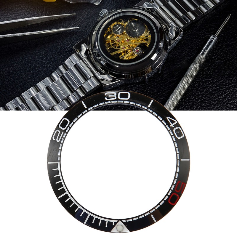Professional Watch Bezel Insert 38mm Ceramic Watch Bezel Ring Repair