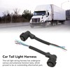 2pcs Rear Light Wiring Harness Plug Rear Light Wiring Harness