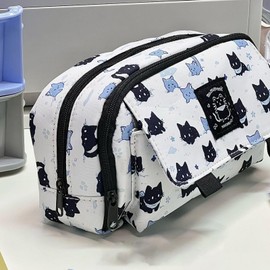 Cute Cat Pencil Pouch,Large Capacity Pencil Pouch | Stylish High Capacity Pencil Case, Large Capacity Pencil Pouch, Sturdy Pencil Bag Pouch Box for School