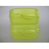 TUPPERWARE Snacky Sandwich Box yellow (2) 7220