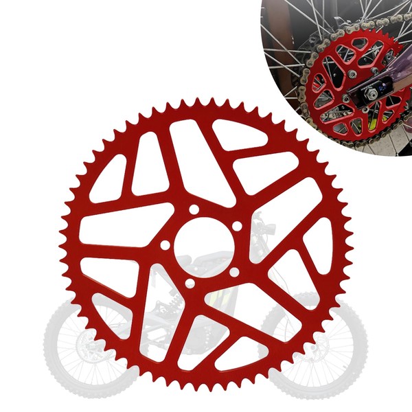 BAOUFF Sprocket for Surron,54T Chain Sprocket for Dirt Bike Sur