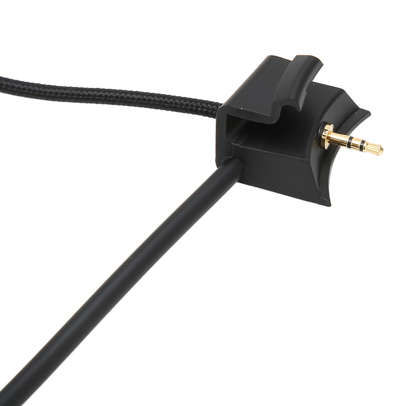 Cantilever Microphone Cable Earphone Audio Cable with Volume Control Mute