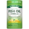 Natures Truth Fish Oil Omega-3, Natural Lemon Flavor, 120 Count