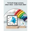 LIORQUE 60 Minute Visual Timer for Kids and Adults, Non-Ticking
