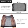 4 Pcs Wig Caps，Nylon Mesh Wig Cap，Wig NetsHair Net for