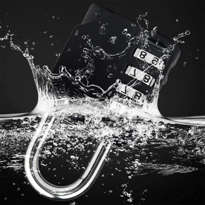 Combination-Lock 4 Digit Outdoors Waterproof Padlock Number Lock for School