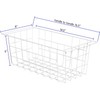 Slideep Chest Freezer Organizer Bins 16.5 Inch, Deep Upright Freezer