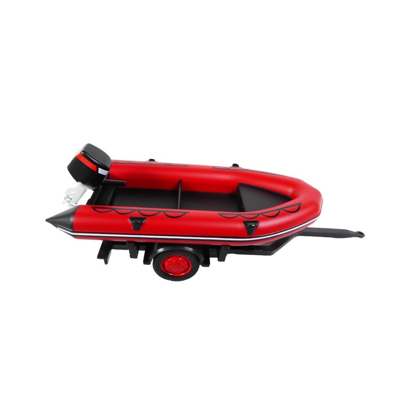 OPO 10 - Zodiac firefighter inflatable boat on trailer 1/43