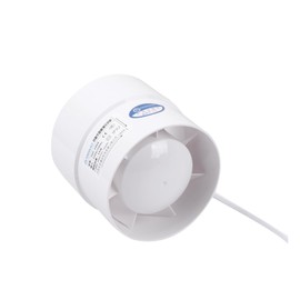 WHAMVOX Efficient Circular Exhaust Fan for PVC Ducting 4 Inch Inline Fan Low Noise Ventilation System for Bathroom Kitchen