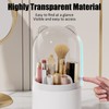GNCLOUD Makeup Brush Holder With Lid, Makeup Organiser, Makeup Organiser